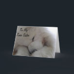 ZWEI SISTER BIRTHDAY WÜNSCHT VON MEINEM HERZEN KARTE<br><div class="desc">WENN DU EINEN ZWEI SISTER HAST?? SENDEN SIE DIESEN PHANTASTISCHEN PUP,  UM IHN ODER IHN ZU SAGEN,  WIE VIEL SIE SIE WÜNSCHEN,  EIN GLÜCKLICHER BIRTHTAG MIT ALL IHREM HERZEN!</div>