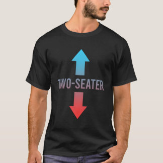 Zwei Sitze mit zwei Sitzen T-Shirt