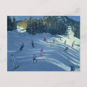 Zwei Skipisten 2004 Postkarte