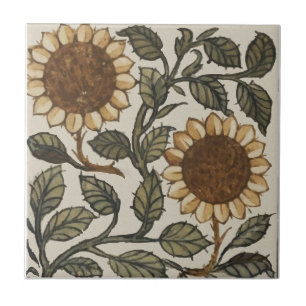 Zwei Sonnenblumen Fliese