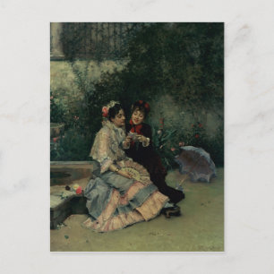 Zwei spanische Frauen Postkarte