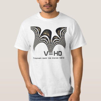 Zwei Spiralarme Hubbles Gesetzest-shirt T-Shirt