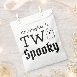 Zwei Spooky 2. Geburtstag Geschenktütchen