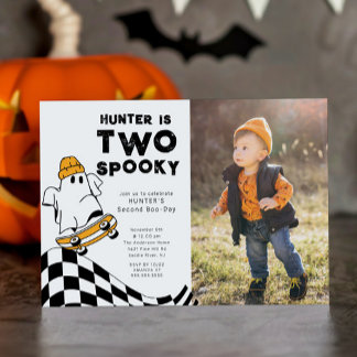 Zwei Spooky-Typ zum Geburtstag Einladung