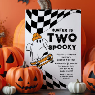 Zwei Spooky-Typ zum Geburtstag Einladung