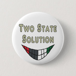 Zwei Staat Lösung Button
