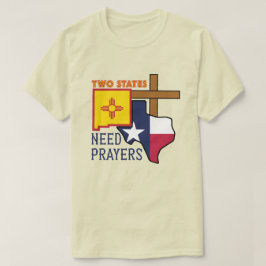 Zwei Staaten brauchen Gebete T - Shirt