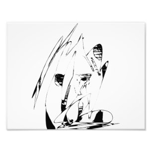 Zwei stellten Digital-Kunst-Druck gegenüber Fotodruck
