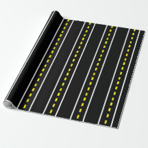 Zwei Straßenumschlagpapier (schwarz und weiß)