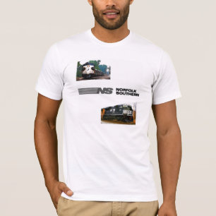 Zwei südliche Lokomotiven Norfolks T-Shirt
