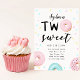 Zwei Sweet 2. Donut Thema Geburtstagsparty Einladung (Von Creator hochgeladen)