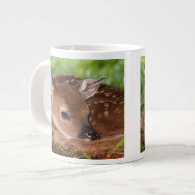 Zwei Tage alter Wildschwanz, Kentucky. Jumbo-Tasse (Vorderseite Links)