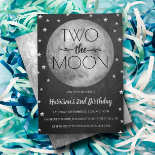 Zwei Tage der Mond Einladung
