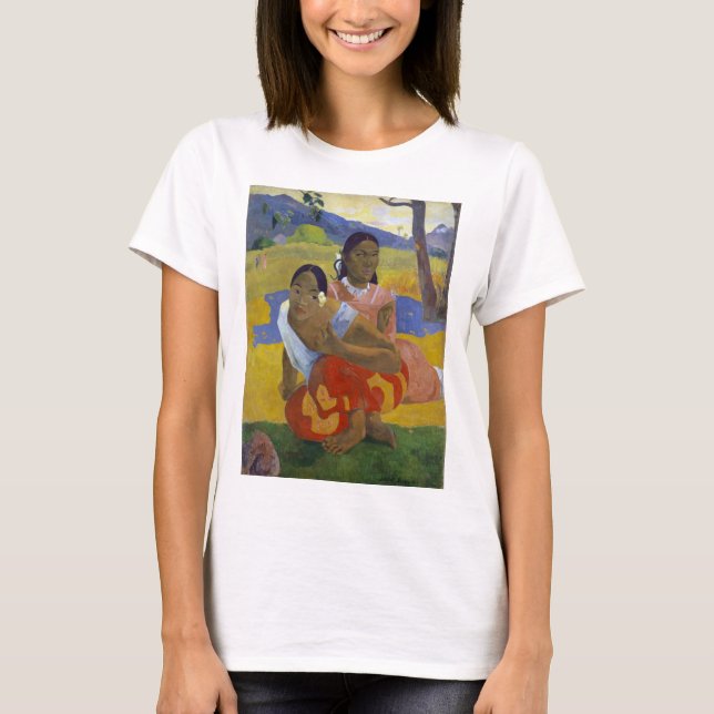 Zwei tahitianische Frauen, Gauguin T-Shirt (Vorderseite)