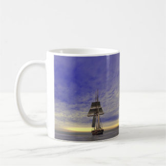 Zwei Tallships Kaffeetasse
