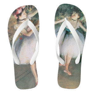 Zwei Tänzerinnen auf einer Bühne von Edgar Degas, Flip Flops