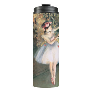 Zwei Tänzerinnen auf einer Bühne von Edgar Degas,  Thermosbecher