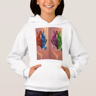 zwei Tassen haben Kaninchen Hoodie