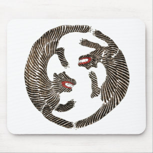 Zwei Tiger 2022 Mousepad