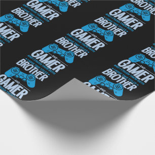 Zwei Titel zerquetschen Bruder und Gamer Geschenkpapier