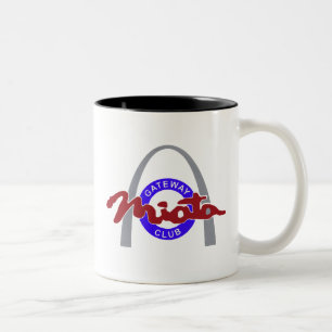 Zwei-Ton 11oz oder 15oz Doppelt-Logo-Tasse Zweifarbige Tasse