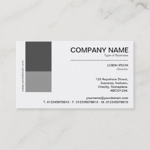 Zwei Ton-Dekor - Grau-Farbtöne Visitenkarte
