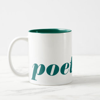 Zwei-Ton Dichter-Tasse Zweifarbige Tasse