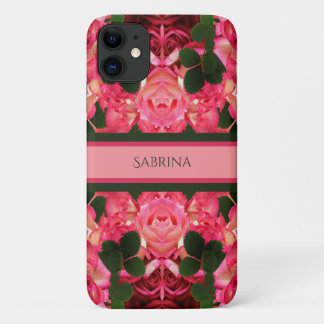 Zwei Ton Rosa Rosen Abstraktes Öl drucken Case-Mate iPhone Hülle