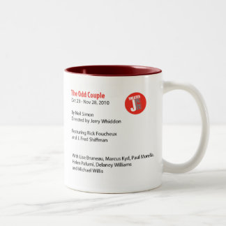 zwei Ton sonderbare Paar-Tasse Zweifarbige Tasse