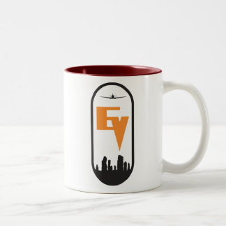 Zwei-Ton Tasse