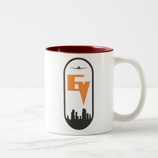 Zwei-Ton Tasse (Rechts)