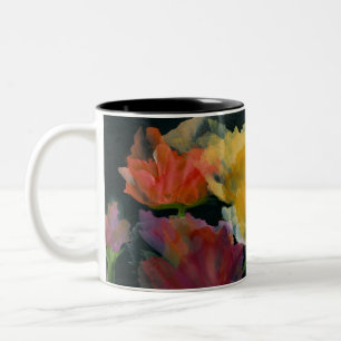 Zwei-Ton Tasse hält 11 Unze mit schönem abstrakt