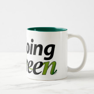 Zwei Ton-Tasse Zweifarbige Tasse