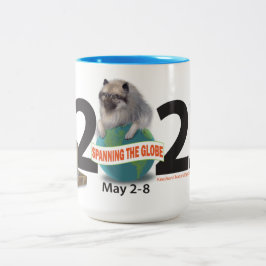 Zwei-Tone-17-oz-Tasse Zweifarbige Tasse