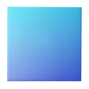 Zwei tone blaue Farbkombination Fliese