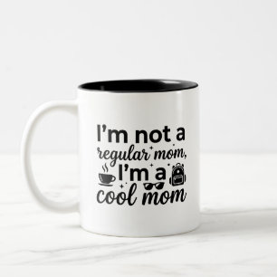 Zwei-Töne-Cool-Mom-Tassen Zweifarbige Tasse