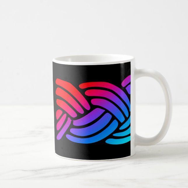 Zwei Tone Dream Weber Kaffeetasse (Rechts)