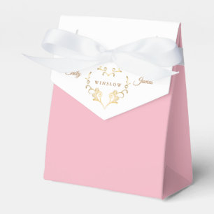 Zwei Tone Gevor Box-Extravagantes Goldenes Herz Geschenkschachtel