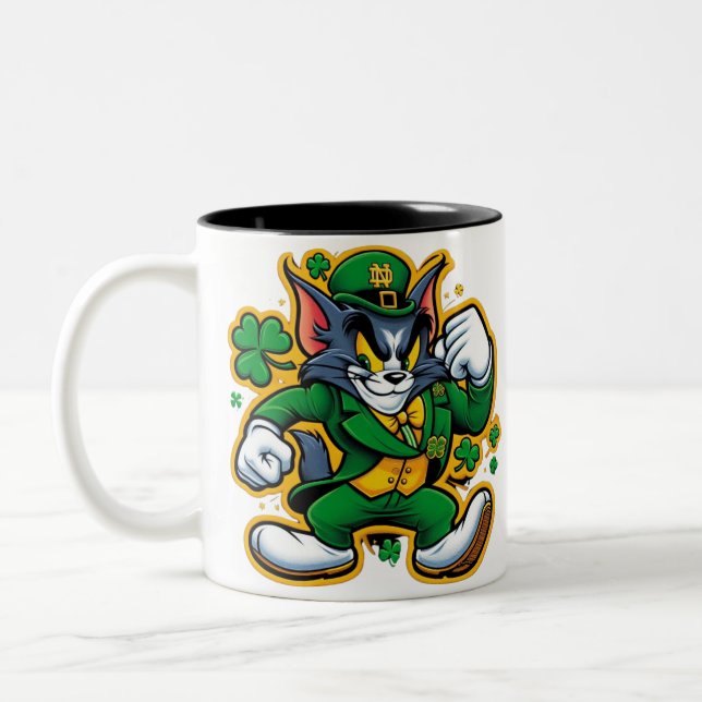 Zwei-Tone-Logo für Werbeaktionen für Personalisier Zweifarbige Tasse (Links)
