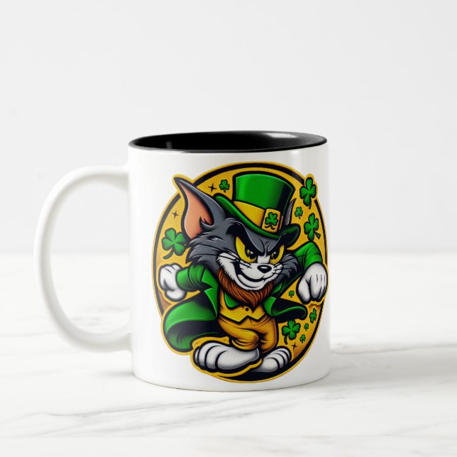 Zwei-Tone-Logo für Werbeaktionen für Personalisier Zweifarbige Tasse (Links)