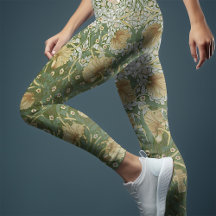 Zwei-Tone Pimpernel Yellow & Green William Morris