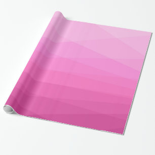 Zwei Töne Rosa Polygonal Geschenkpapier