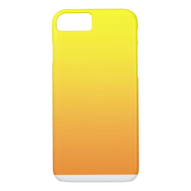 Zwei Tone Sunshine Gelb Case-Mate iPhone Hülle (Rückseite)