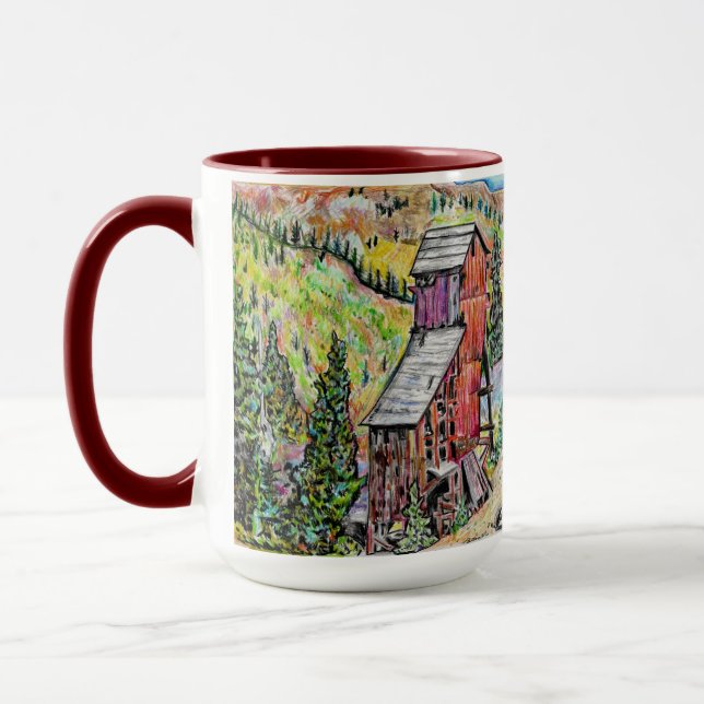 Zwei-Tone-Tasse, 15 oz Tasse (Links)