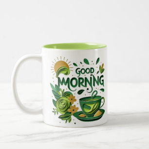 Zwei-Tone-Tasse-Pop für Ihren Morgenkaffee Zweifarbige Tasse