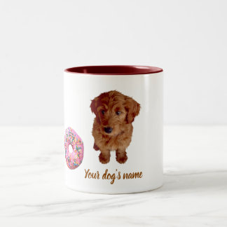 Zwei-Tonen-Kaffee-Tasse Hund Zweifarbige Tasse