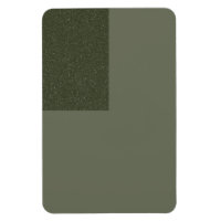Zwei-Tonen-Moos-Grün-Magnet mit Texturblock