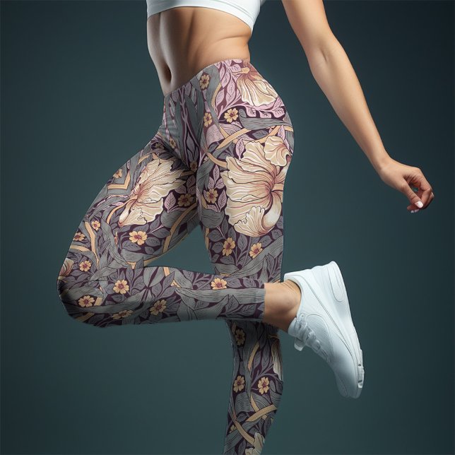 Zwei-Tonen-Pimnel Dusty Pink & Gray Blue Morris Leggings (Von Creator hochgeladen)