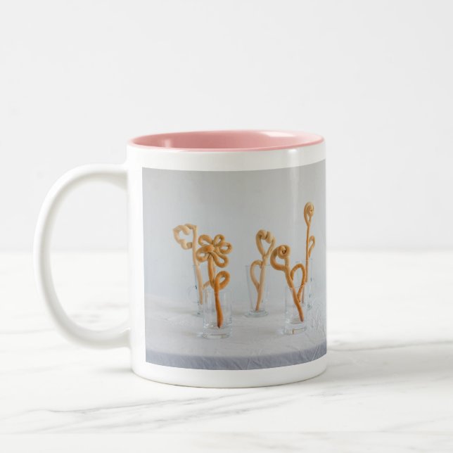 Zwei-Tonen-Tasse, 11 oz Zweifarbige Tasse (Links)