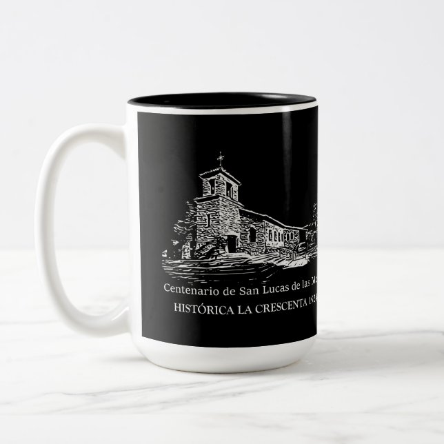 Zwei-Tonen-Tasse, 15 oz Zwei-Tonen-Kaffee-Tasse Zweifarbige Tasse (Links)